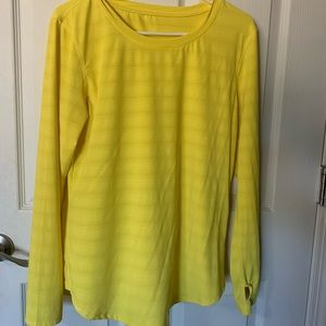 Gorgeous bright, yellow Zyia long sleeve